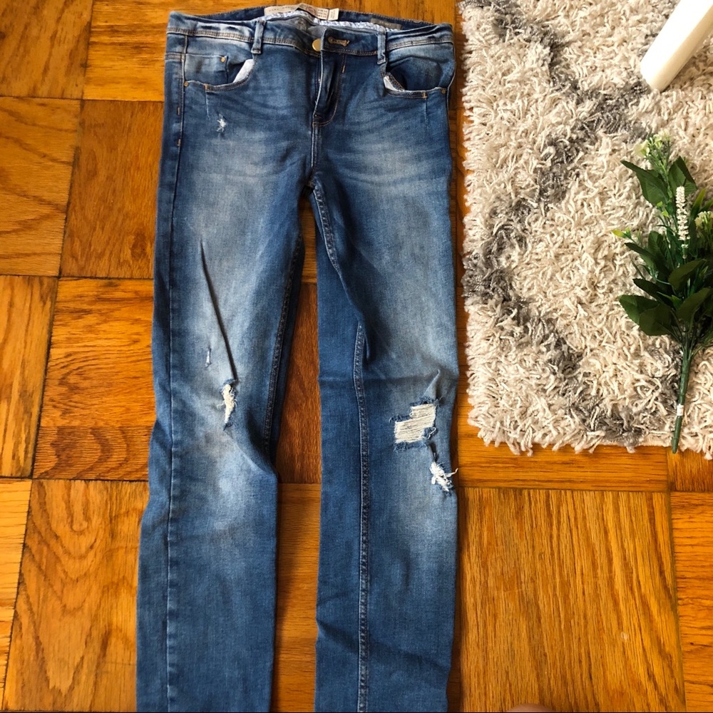 💙 Premium Wash Zara Skinnies